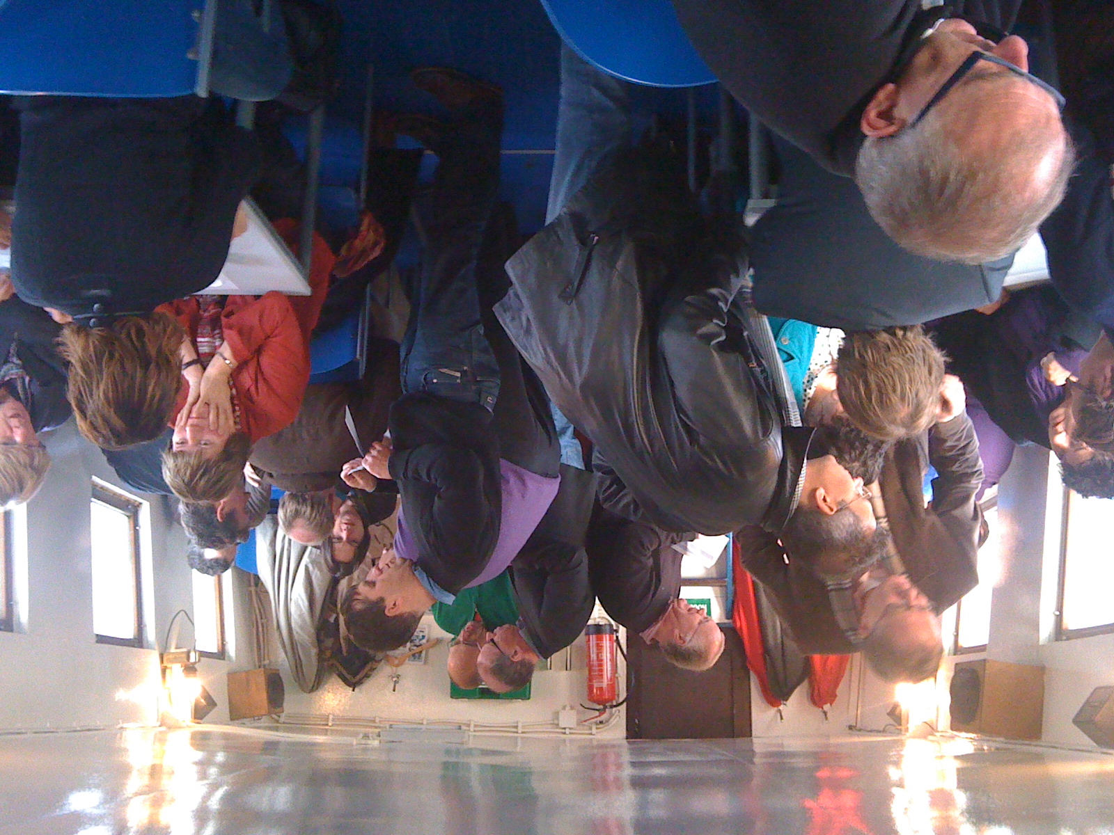 Noorderpoort sessie op de boot